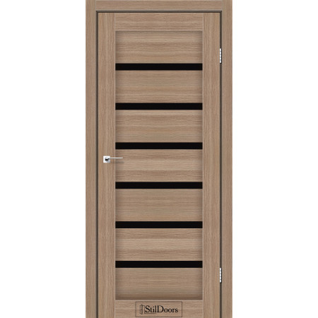   Stildoors Флорида вільха класична скло чорне