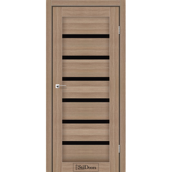   Stildoors Флорида вільха класична скло чорне