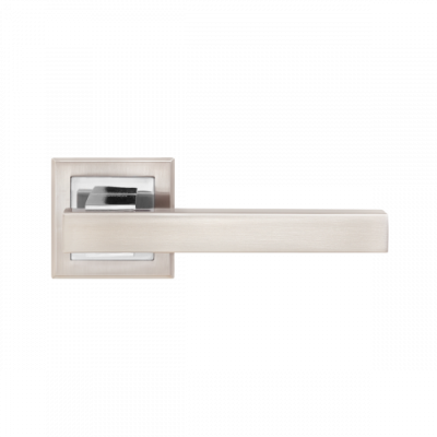 Z-1290 SN/CP ручка на розетці LOFT - Матовий нікель/полірований хром