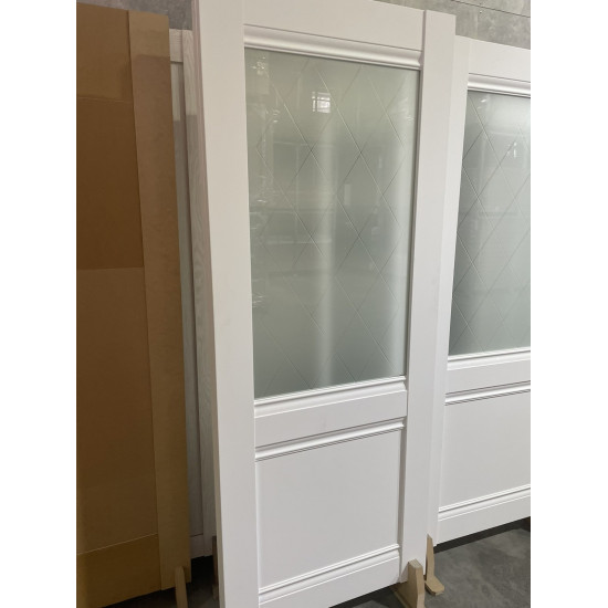 Stildoors Капітал 02 білий матовий зі склом Stildoors Капітал 02 білий матовий зі склом