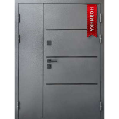 Вхідні двері Форт-М PREMIUM ТРЕК   МЕТАЛ/МДФ   1200 мм 