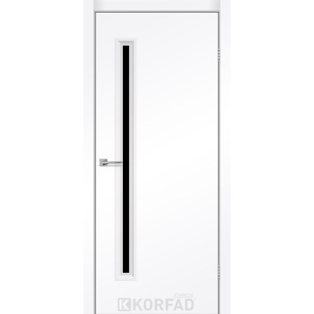 Korfad Express колекція Canto модель Corner glass 01 покриття ПВХ білий мат