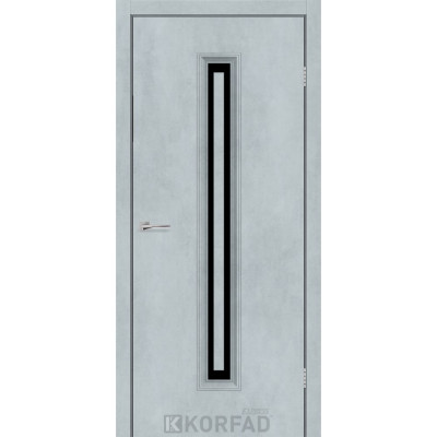 Korfad Express коллекция Canto модель Corner glass 02 покрытие ПВХ цемент светлый