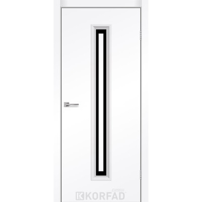 Korfad Express колекція Canto модель Corner glass 02 покриття ПВХ білий мат