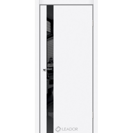 Leador   модель Аsti glass покриття SINCROLAM  колір білий матовий