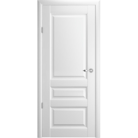 Luxdoors модель Лувр колір білий вініл глухе полотно Luxdoors модель Лувр колір білий вініл глухе полотно