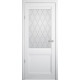  Luxdoors модель Рим колір білий вініл зі склом