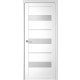  Luxdoors модель Прага колір білий вініл зі склом